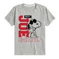 thumbnail image 1 of Peanuts - Joe Cool Collegiate - Toddler & Youth Short Sleeve Graphic T-Shirt, 1 of 5