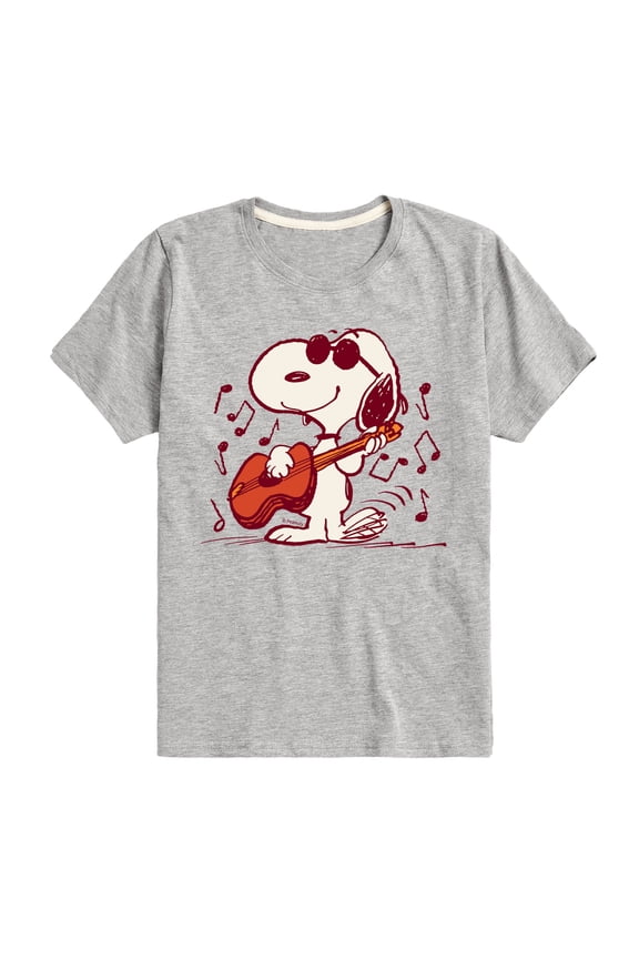 - Joe Cool Guitar - Toddler & Youth Short Sleeve Graphic T-Shirt