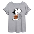 thumbnail image 1 of Peanuts - Joe Cool Hee Hee Hee - Juniors Ideal Flowy Muscle T-Shirt, 1 of 6