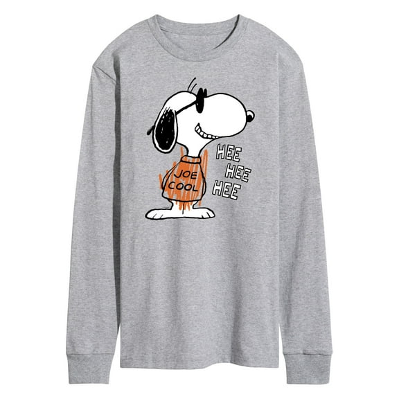 Peanuts - Joe Cool Hee Hee Hee - Men's Long Sleeve T-Shirt