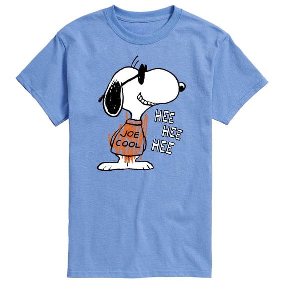 Peanuts - Joe Cool Hee Hee Hee - Men's Short Sleeve Graphic T-Shirt