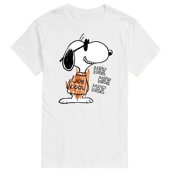 Peanuts - Joe Cool Hee Hee Hee - Men's Short Sleeve Graphic T-Shirt