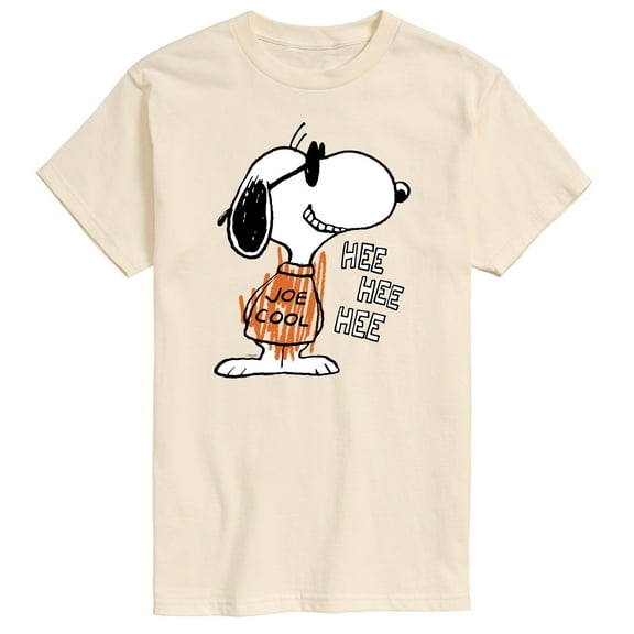 Peanuts - Joe Cool Hee Hee Hee - Men's Short Sleeve Graphic T-Shirt