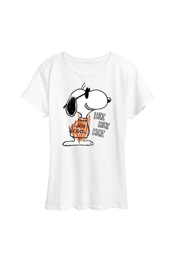 - Joe Cool Hee Hee Hee - Women's Short Sleeve Graphic T-Shirt