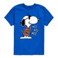 thumbnail image 1 of Peanuts - Joe Cool Hee Hee Hee - Youth Short Sleeve Tee, 1 of 6