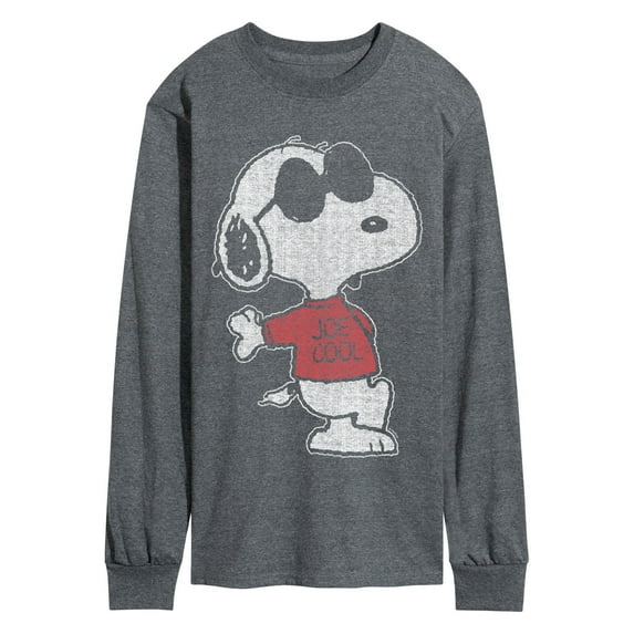 Peanuts - Joe Cool - Men's Long Sleeve Graphic T-Shirt