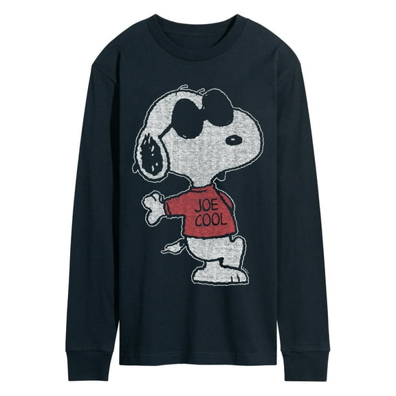 Peanuts - Joe Cool - Men's Long Sleeve Graphic T-Shirt