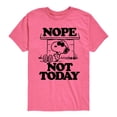 thumbnail image 1 of Peanuts - Joe Cool Nope Not Today - Toddler & Youth Short Sleeve Graphic T-Shirt, 1 of 4