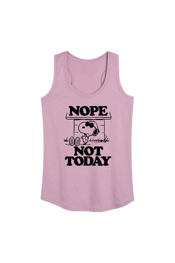 - Joe Cool Nope Not Today - Women's Racerback Tank Top