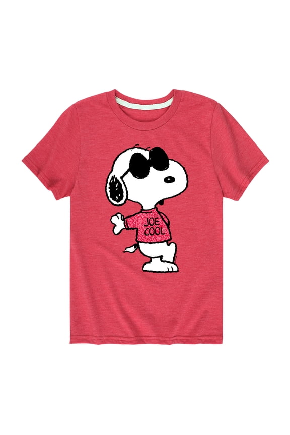 - Joe Cool Pattern - Toddler And Youth Short Sleeve Graphic T-Shirt