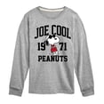 thumbnail image 1 of Peanuts - Joe Cool Peanuts - Toddler & Youth Long Sleeve Graphic T-Shirt, 1 of 6
