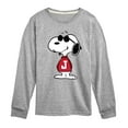 thumbnail image 1 of Peanuts - Joe Cool Pose - Toddler & Youth Long Sleeve Graphic T-Shirt, 1 of 6