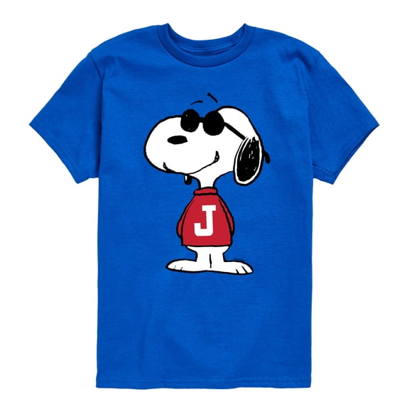 Peanuts - Joe Cool Pose - Toddler & Youth Short Sleeve Graphic T-Shirt