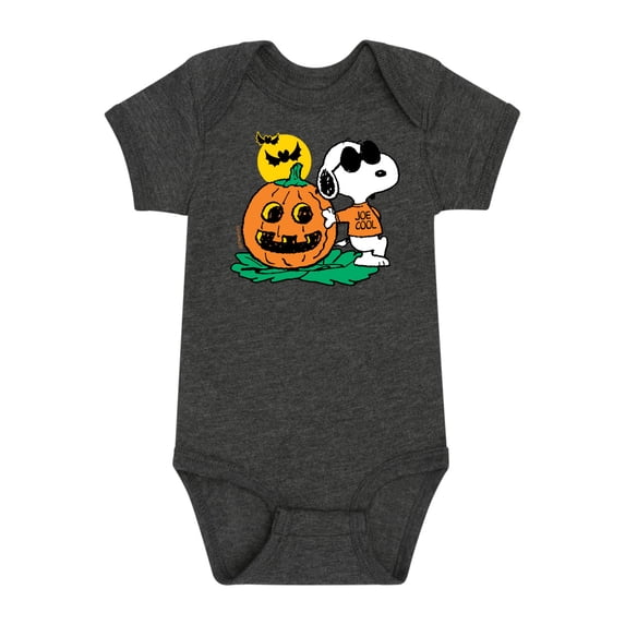 Peanuts - Joe Cool Pumpkin - Infant One Piece