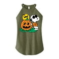 thumbnail image 1 of Peanuts - Joe Cool Pumpkin - Juniors High Neck Tank Top, 1 of 6