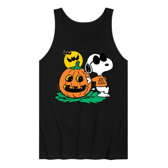 Peanuts - Joe Cool Pumpkin - Men's Jersey Tank Top