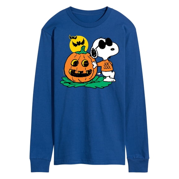 Peanuts - Joe Cool Pumpkin - Men's Long Sleeve T-Shirt