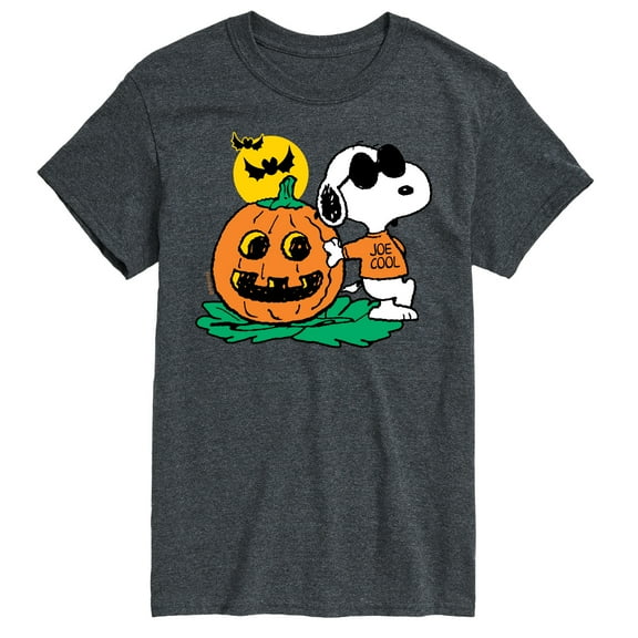 Peanuts - Joe Cool Pumpkin - Men's Short Sleeve Graphic T-Shirt