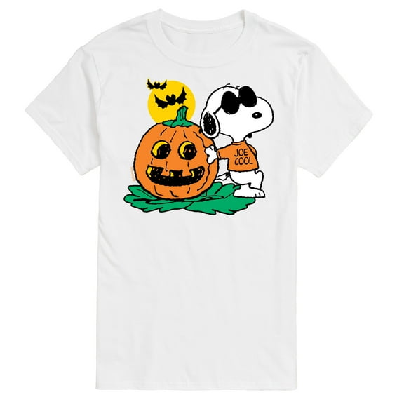 Peanuts - Joe Cool Pumpkin - Men's Short Sleeve Graphic T-Shirt