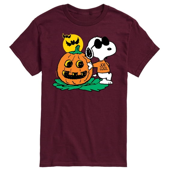 Peanuts - Joe Cool Pumpkin - Men's Short Sleeve Graphic T-Shirt