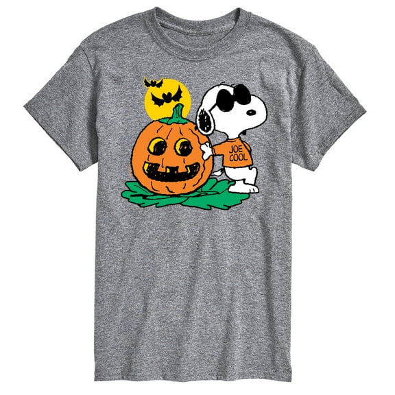 Peanuts - Joe Cool Pumpkin - Men's Short Sleeve Graphic T-Shirt