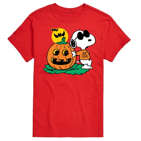 Peanuts - Joe Cool Pumpkin - Men's Short Sleeve Graphic T-Shirt