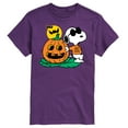thumbnail image 1 of Peanuts - Joe Cool Pumpkin - Men's Short Sleeve Graphic T-Shirt, 1 of 4