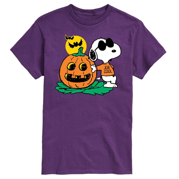 Peanuts - Joe Cool Pumpkin - Men's Short Sleeve Graphic T-Shirt