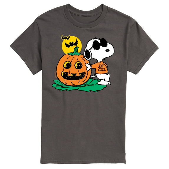 Peanuts - Joe Cool Pumpkin - Men's Short Sleeve Graphic T-Shirt