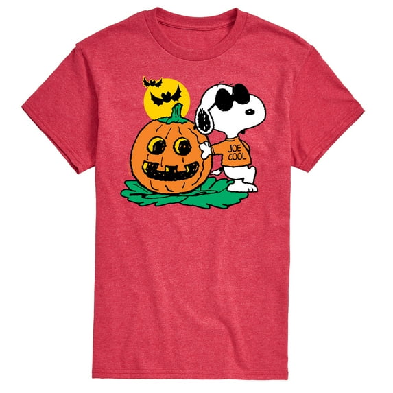 Peanuts - Joe Cool Pumpkin - Men's Short Sleeve Graphic T-Shirt