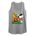 thumbnail image 1 of Peanuts - Joe Cool Pumpkin - Women's Racerback Tank Top, 1 of 6