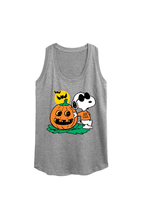 - Joe Cool Pumpkin - Women's Racerback Tank Top
