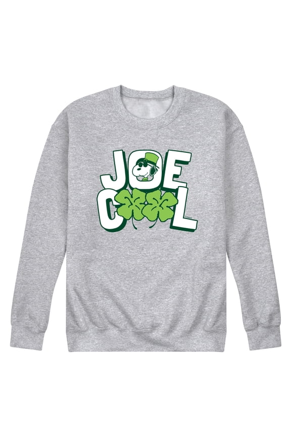 - Joe Cool Shamrocks - Men's Crew Fleece Sweatshirt