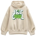 thumbnail image 1 of Peanuts - Joe Cool Shamrocks - Women's Oversized Fleece Hoodie Sweatshirt, 1 of 4