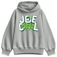 thumbnail image 1 of Peanuts - Joe Cool Shamrocks - Women's Oversized Fleece Hoodie Sweatshirt, 1 of 4