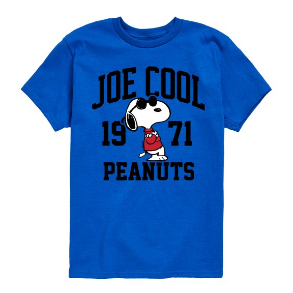 Peanuts - Joe Cool Snoopy - Toddler & Youth Short Sleeve Graphic T-Shirt