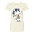 thumbnail image 1 of Peanuts - Joe Cool' Tie Dye - Juniors Fitted Tee, 1 of 5