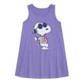 thumbnail image 1 of Peanuts - Joe Cool' Tie Dye - Toddler & Youth Girls A-line Dress, 1 of 4
