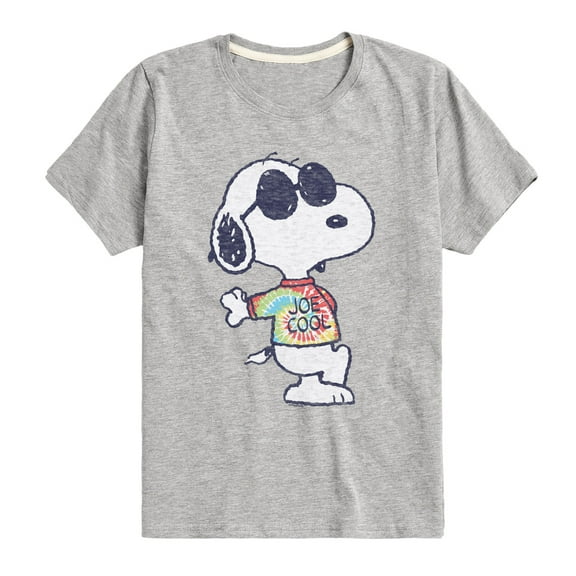 Peanuts - Joe Cool Tie Dye - Toddler & Youth Short Sleeve Graphic T-Shirt