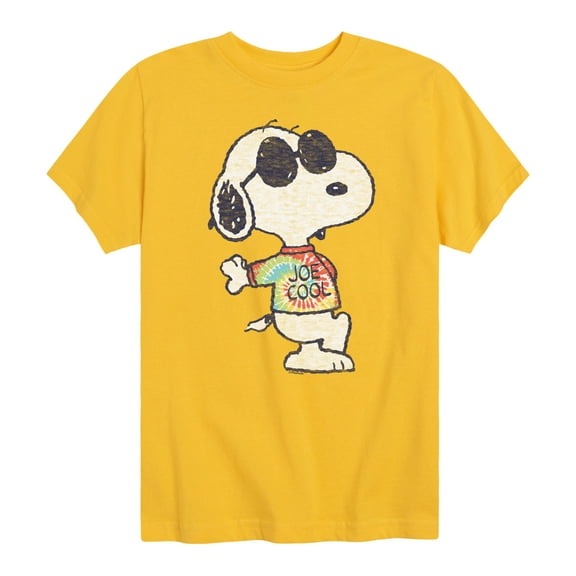 Peanuts - Joe Cool Tie Dye - Toddler & Youth Short Sleeve Graphic T-Shirt