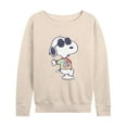 thumbnail image 1 of Peanuts - Joe Cool Tie Dye - Women's Lightweight French Terry Long Sleeve Shirt, 1 of 5