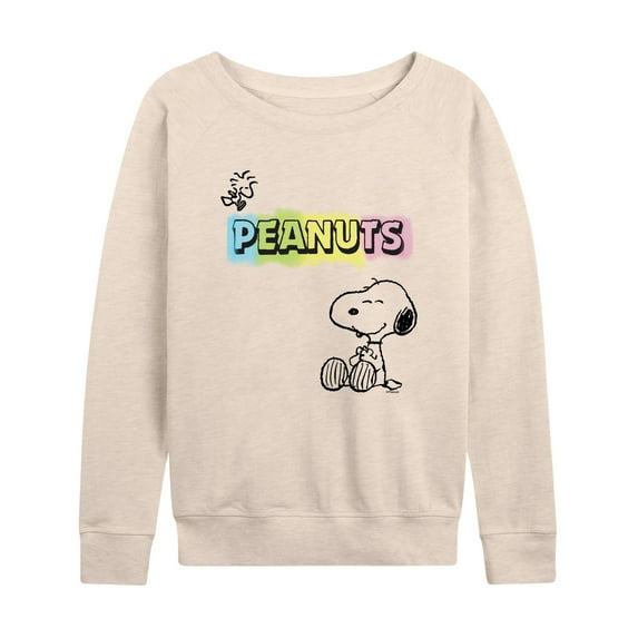 Peanuts - Jpnt - Women's French Terry Long Sleeve Pullover