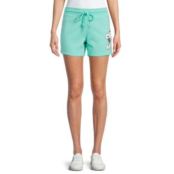 Peanuts Juniors' Snoopy and Woodstock Pull-On Shorts