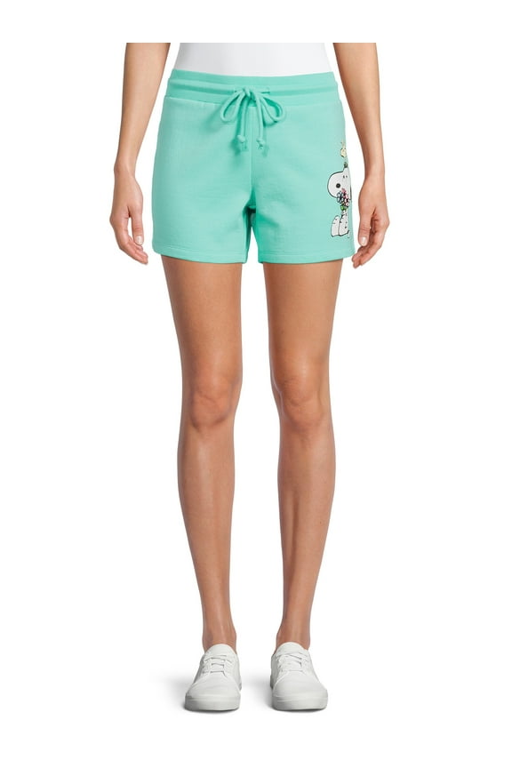 Peanuts Juniors' Snoopy and Woodstock Pull-On Shorts