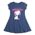 thumbnail image 1 of Peanuts - Just Add Sprinkles - Youth Girls Fit & Flare Dress, 1 of 5