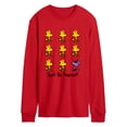 thumbnail image 1 of Peanuts - Just Be Yourself Woodstock & Raymond Men's Long Sleeve Graphic T-Shirt, 1 of 4