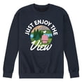 thumbnail image 1 of Peanuts - Just Enjoy The View - Men's Crew Neck Fleece Pullover, 1 of 1