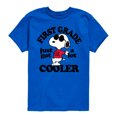 thumbnail image 1 of Peanuts - Just Got Cooler First Grade - Snoopy -  Toddler And Youth Short Sleeve T-Shirt, 1 of 6