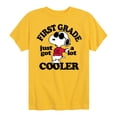 thumbnail image 1 of Peanuts - Just Got Cooler First Grade - Snoopy -  Toddler And Youth Short Sleeve T-Shirt, 1 of 6