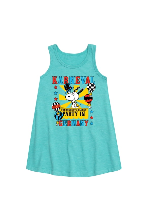 - Karneval Biggest Oldest Party Germany - Toddler & Youth Girls A-line Dress